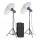 Visico VL-300 Plus Umbrella Kit 2 Flash Head 